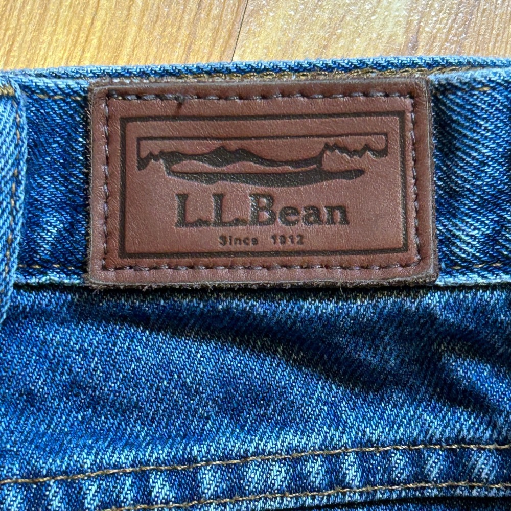 Vintage Classic Fit L.L. Bean Mens Denim Jeans 38x30 Blue - Picture 11 of 11